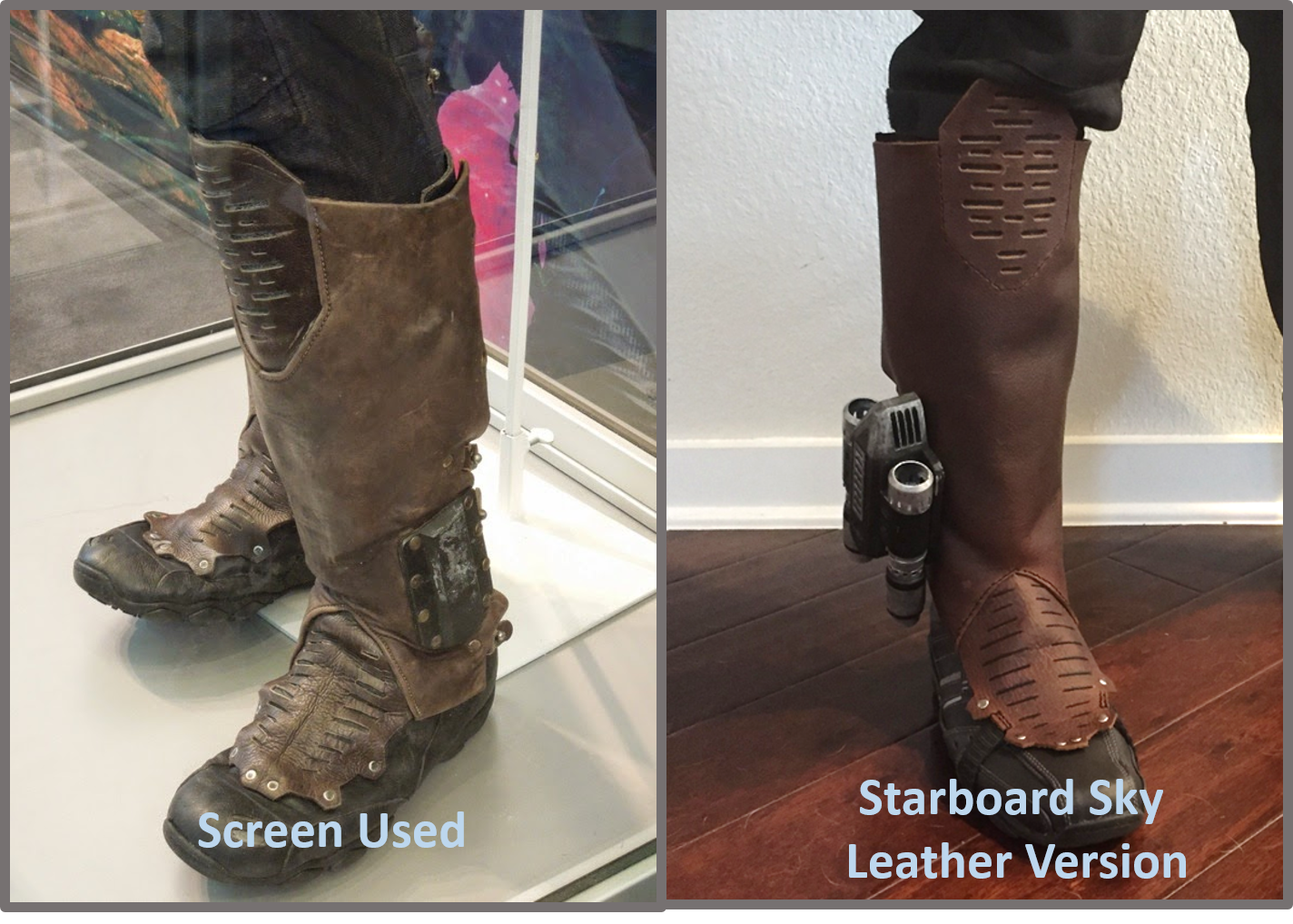 Star Lord Boot Covers | Becoming Star-Lord.