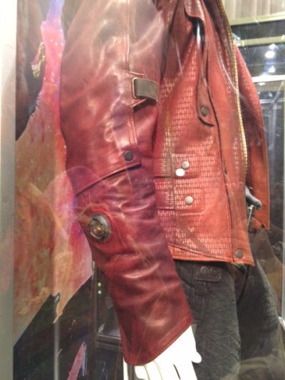 This is a picture of a display of the screen used jacket. 